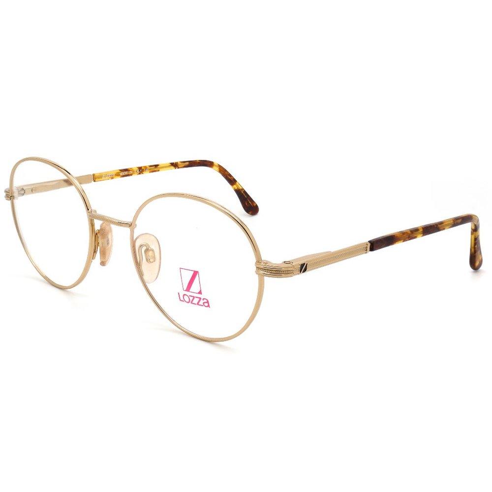 Round vintage eyeglasses by Lozza, Italy